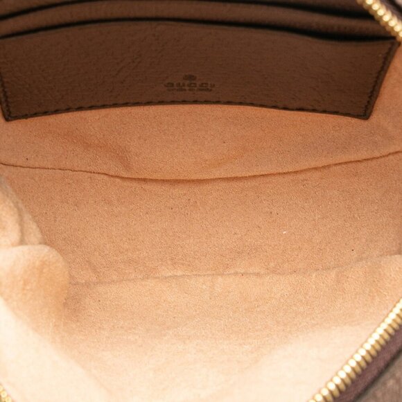 GUCCI Authentic Brown Leather Backpack